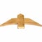 Ekena Millwork Bellingham Rough Sawn Timber Gable Bracket, Western Red Cedar, 36"W x 15"H x 2"D x 6"F, 10/12 Pitch GBW036X15X0206BEL00RWR - alternate 4